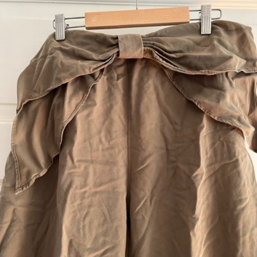 Rora Tencel Green Wide Leg Pant - Size 3 (US 10)